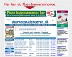 Bannerannonce p&aring; markedskalenderen.dk