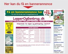 Bannerannonce p� LopperOgGenbrug.dk